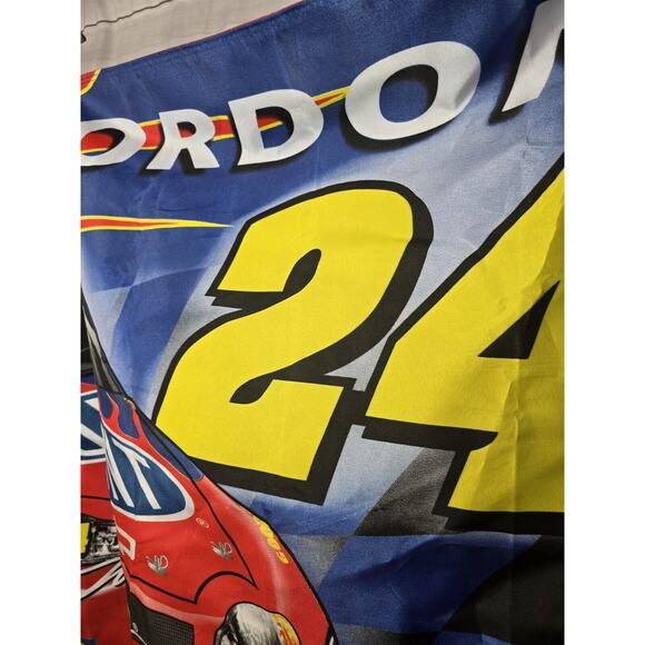 Jeff Gordon # 24 DUPONT DOUBLE SIDED 3ft x 5ft FLAG Banner NASCAR Racing 2006 - Picture 5 of 14